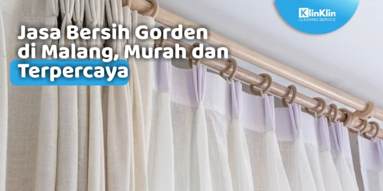 Jasa Bersih Gorden di Malang