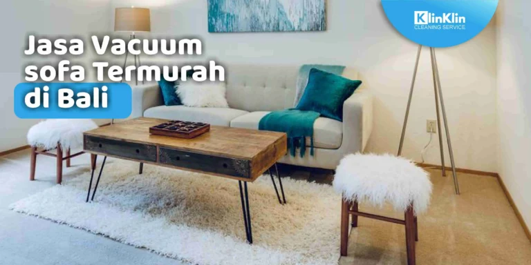 Jasa Vacuum Sofa di Bali